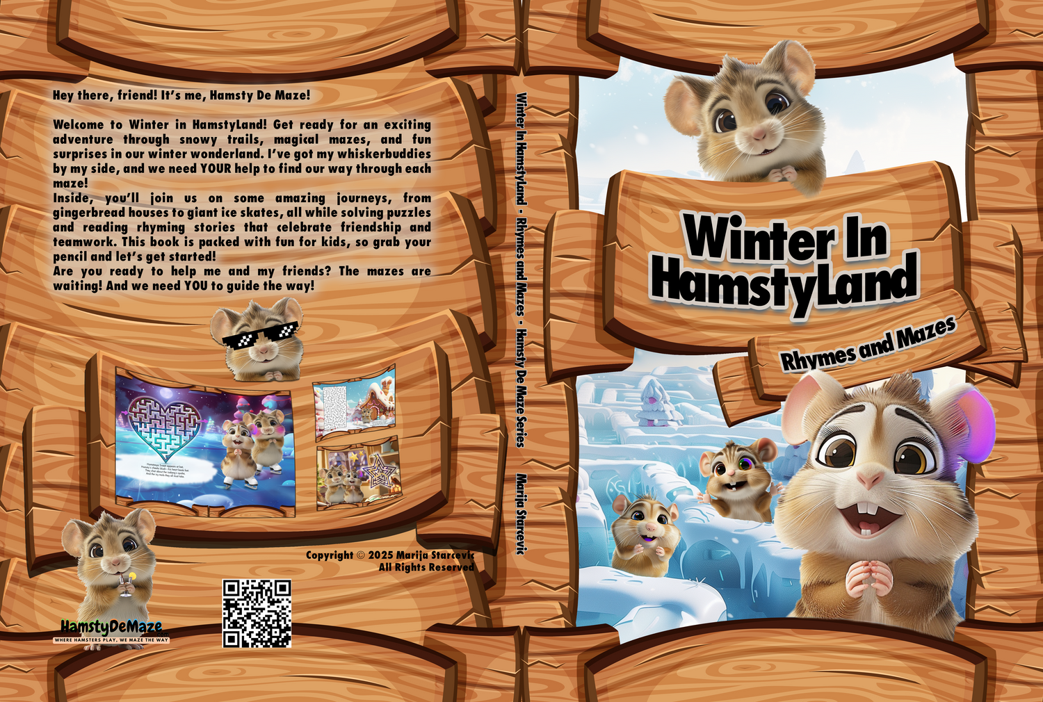 📢 Free Kindle Promotion – Get Winter in HamstyLand for FREE Until February 5th! 🐹