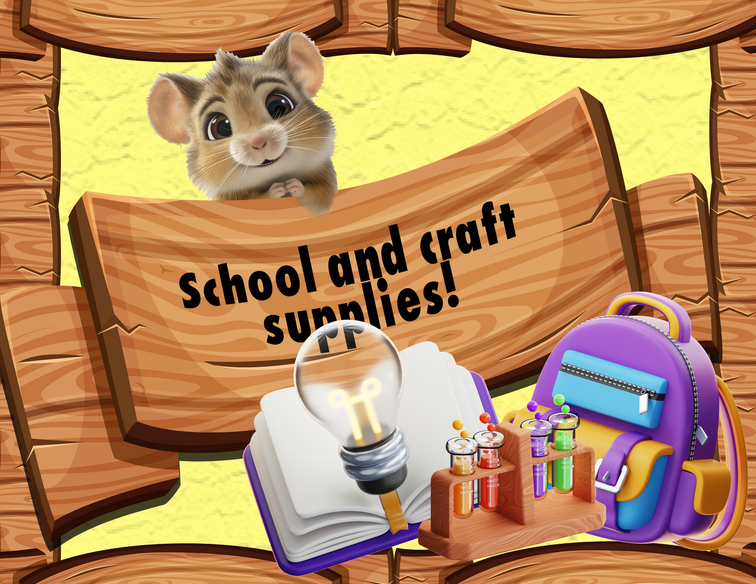 School and Craft Supplies